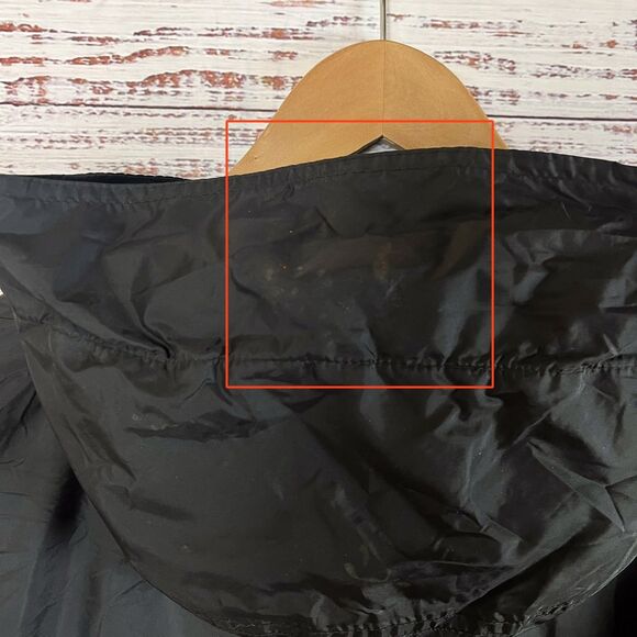 Helly Hansen Storm Jacket Mens L Black Hooded Vintage Y2K Windbreaker Waterproof - Picture 14 of 15